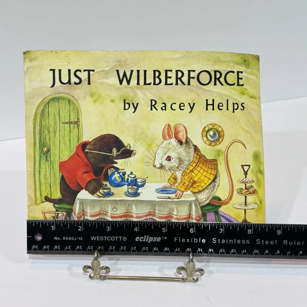 1970 Just Wilberforce by Racey‎ Helps Paperback Book Medici Society London